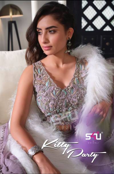 Kitty Party By S4u Designer Partywear Indo Western Collection